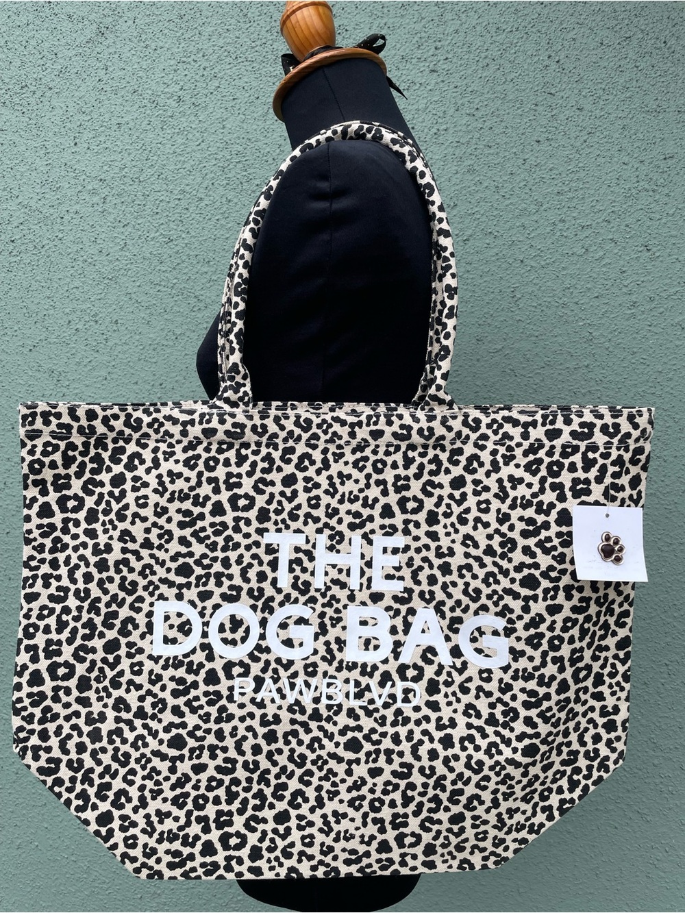 Leopard Print Tote Bag - THE DOG BAG